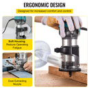VEVOR Wood Router Machine Electric Trimmer 710W 33000RPM Power Carpentry Tool for Woodworking Trimming Grooving Carving Milling