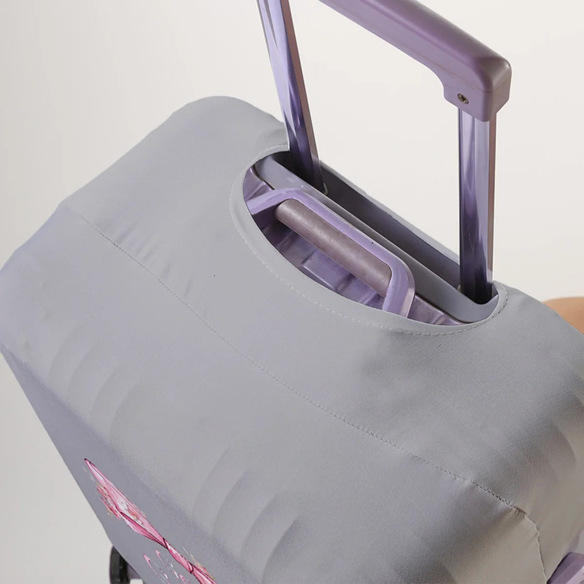 Animal pattern luggage protection cover, set suitable for 18-32 inch luggage cover, suitcase handle cover, travel accessories