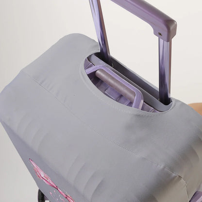 Animal pattern luggage protection cover, set suitable for 18-32 inch luggage cover, suitcase handle cover, travel accessories