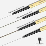 Natural Eyebrow Pencil 5 Colors Brown Double Head Long Lasting Waterproof Ultra Fine Eye Brow Pen Luxury Gold Cosmetic