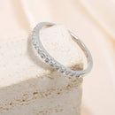 Anillos de compromiso ZAKOL con corazón rosa romántico y circonita cúbica para mujer, anillos de boda de moda con circonita cúbica AAA, joyería para regalo de San Valentín.