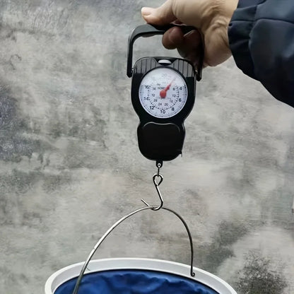 Portable Household 44.09LB Spring Scale –Battery-Free & Electric-Free! Ideal for Weighing Fish Luggage Get Accurate Measurements