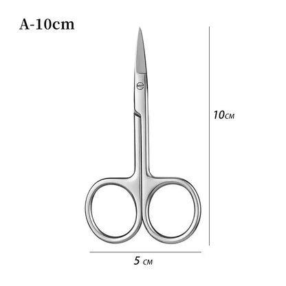 Stainless steel Surgical Straight Bend tip surgical instruments stitches tissue Scissors Medical Emergency Field Equip Shearing