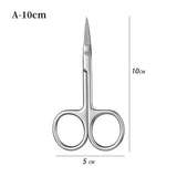 Instrumentos quirúrgicos de acero inoxidable con punta recta y curva, para suturar tejidos, tijeras, equipo médico de emergencia para campo.