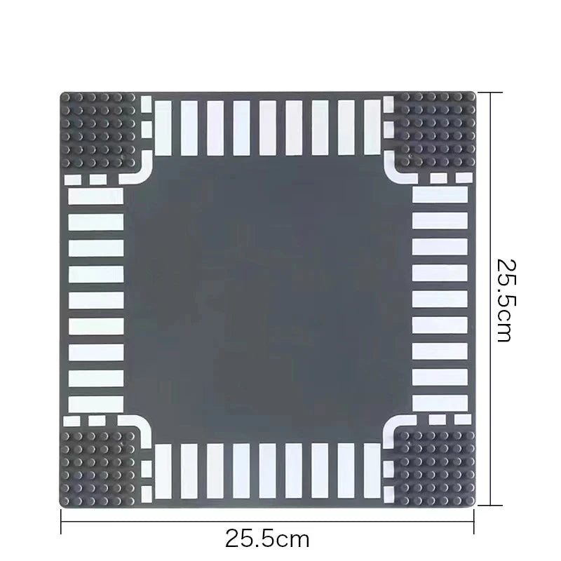Placa base de 32 x 32, 16 x 32, 16 x 16 puntos, bloques de construcción, placa base de plástico para bricolaje, accesorios de ladrillo clásicos, juguete para niños