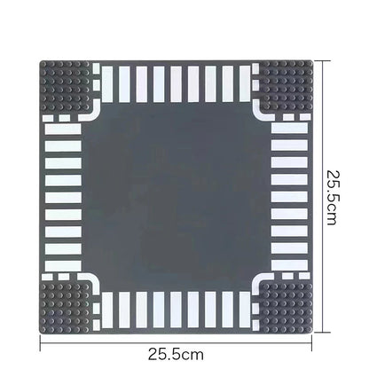 Placa base de 32 x 32, 16 x 32, 16 x 16 puntos, bloques de construcción, placa base de plástico para bricolaje, accesorios de ladrillo clásicos, juguete para niños