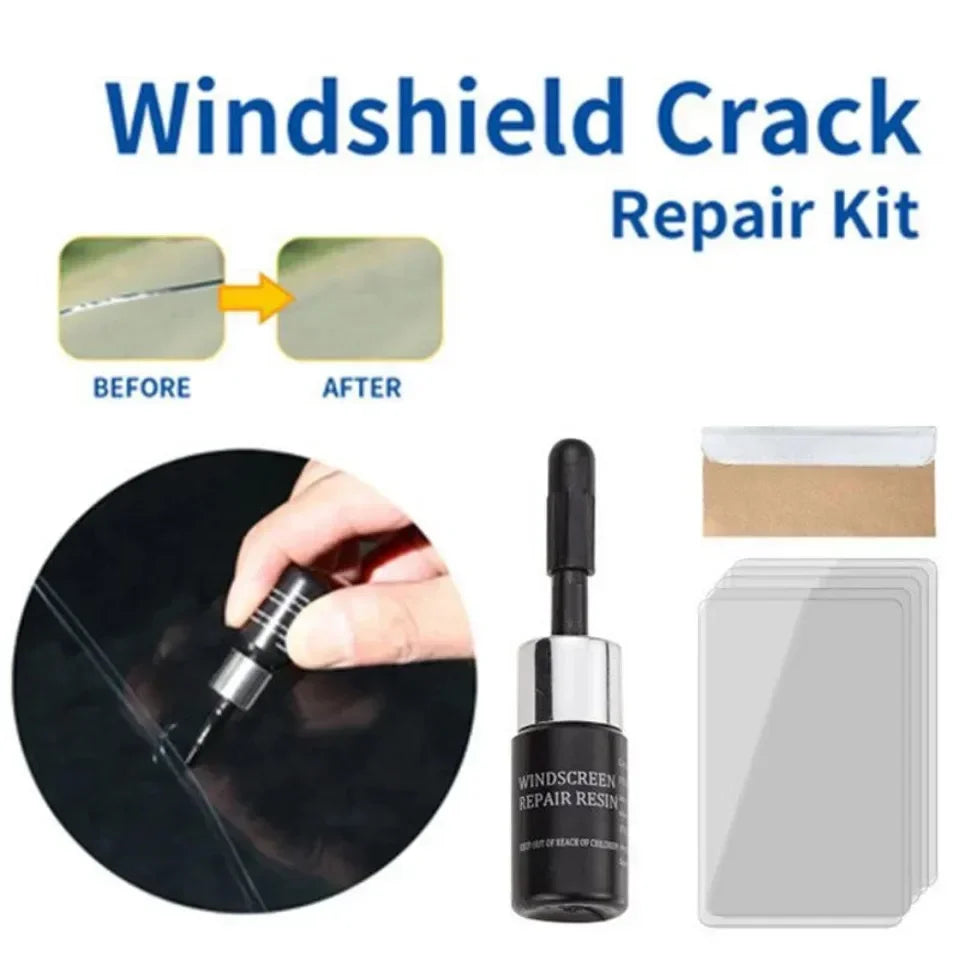 DIY Car Window Phone Screen Repair Kit Glass Curing Glue Auto Glass Scratch Crack Restore Windshield Repair Tool Car Accessories