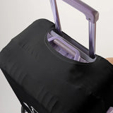 Cat pattern luggage protection cover, suitable for 18-32 inch luggage covers, luggage handle gloves, travel accessories