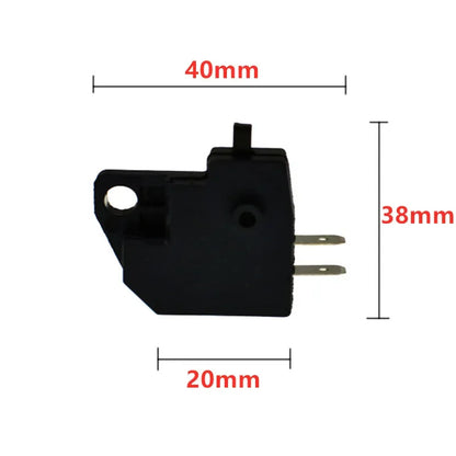 Universal Motorcycle Right/Left Front Brake Stop Light Switch Press Button for Honda Suzuki Yamaha BMW Spare Motorcycle Parts