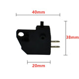 Universal Motorcycle Right/Left Front Brake Stop Light Switch Press Button for Honda Suzuki Yamaha BMW Spare Motorcycle Parts
