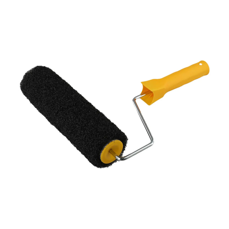 25cm Roller Brush Putty Cleaning Roller Texture Paint Diatom Mud Feeding Tool Brush Multifunctional Roller Brush Hand Tool