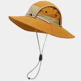 Summer Outdoor Sun Protection Hat for Women Men Hiking Fishing Sunscreen Visor Cap Large Brim Shawl Quick Drying Fisherman Hat