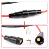 Cigarette Lighter USB Charger Socket Cable Wire Harness Connector Cord With 10A Fuse for Car Marine Motorcycle ATV RV Refit