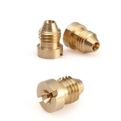 Boquilla de repuesto de latón para cañón de espuma de nieve con núcleo de cobre de 0,9 mm a 1,4 mm, rosca para pistola pulverizadora de espuma de alta presión.
