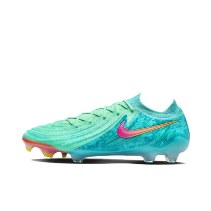 Botas de fútbol Nike Phantom GX 2 Elite FG Low-Top para hombre, cómodas y estables, con agarre y resistencia al desgaste, color negro