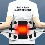 Lumbar Support Belt for Disc Herniation, Orthopedic Strain, and Pain Relief. Back Posture Corset, Spine Decompression Brace