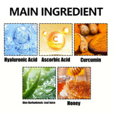 Turmeric Bee Venom Anti-Drying Crack Foot Cream Hand Cracked Repair Skin Removal Care Cream Dead Feet Hand Skin 50g