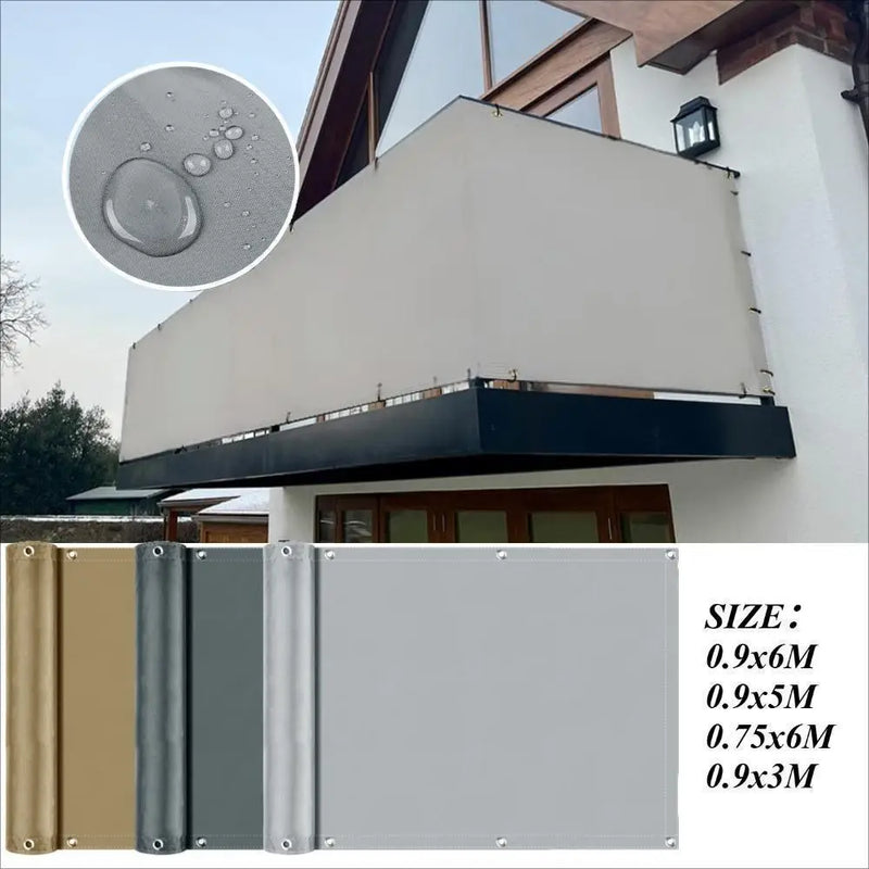 Waterproof Privacy Fence Screen Fence Covering Privacy with Grommets UV Protection Fencing Shade Cover for Outdoor Yard Backyard