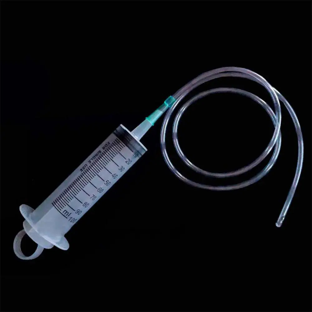 100ml-500ml Reusable Tube For Pet Feeding Syringe With Scale Glue Water Oil Application Large Pump Measuring Enema Glue Filling