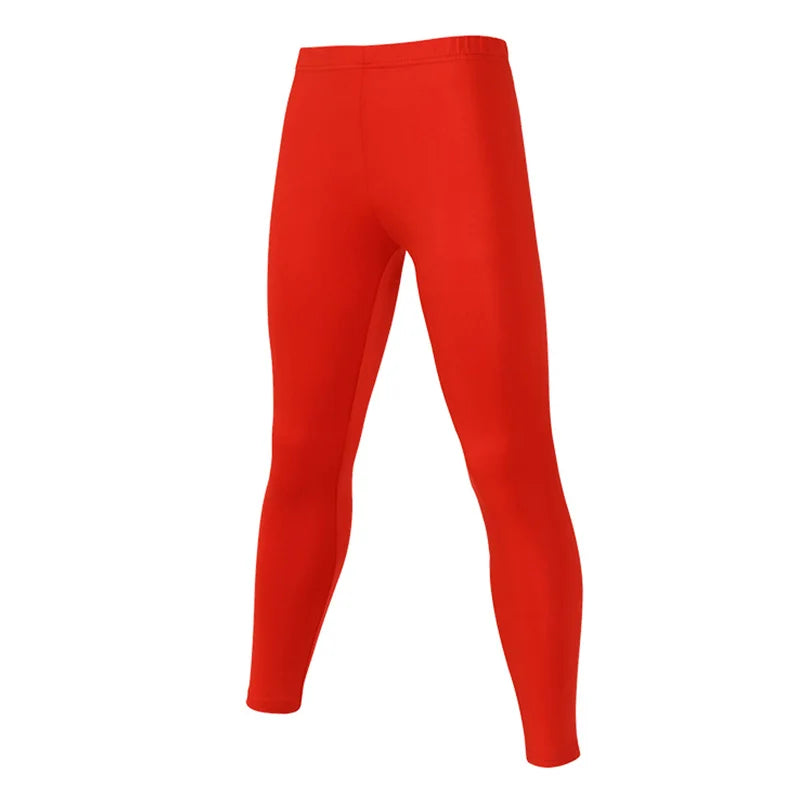 Kids Running Tights GYM Pants Children Boy Girl Basketball Football Soccer Fitness Exercise Sport Long Compression Legging 72
