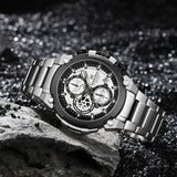 NAVIFORCE Original Watch for Men 2025 New Stainless Steel Waterproof Chronograph Classic Quartz Wristwatch Brand Men Watch Gifts