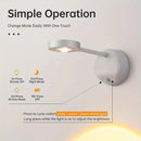 USB Rechargeable Intelligent Human Sensing Wireless Wall Light Dimmable Led Spotlight for Lighting Paintings Pictures Spotlights
