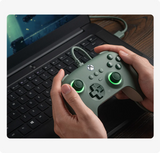 8BitDo Ultimate C Wired Gaming Controller for Xbox, RGB Lighting Fire Ring and Hall Effect Joysticks, Windows 10/11