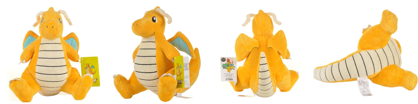 Peluche de Pokémon de alta calidad con etiqueta, dibujo animado de Pikachu, Charmander, Squirtle, Bulbasaur, muñeco de peluche, regalo para niños.