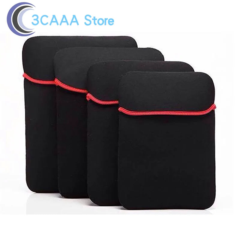 7/8/9/10/12/13/14Inch Double Faced Laptop Pouch Protective Bag Neoprene Soft Sleeve Tablet PC Case Bag Waterproof Laptop Bag