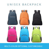 New Foldable Backpack Lightweight Nylon Casual Backpack Outdoor Travel Men Women Daypack Student Schoolbag Simple Knapsack