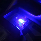Mini Car Interior Ambient Lights Atmosphere Lamp USB LED Car Lights PC Car Decoration Light Plug and Play Decor Lamp Lighting