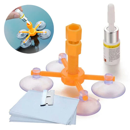 New Upgrade Car Windshield Repair Tool Cracked Glass Repair Fluid DIY Auto Window Cracks Restore Scratch Repair Car Accessories