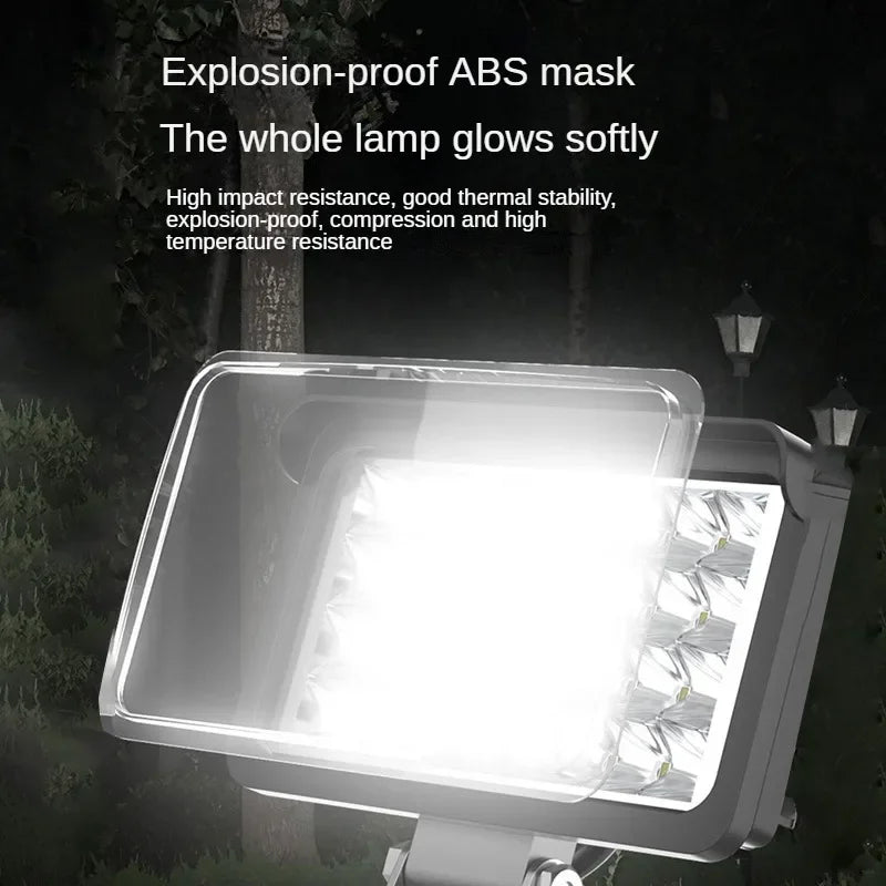 Luz LED para batería Makita de 4 pulgadas, foco portátil inalámbrico para trabajo al aire libre, pesca, herramienta de emergencia de mano 