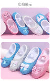 Children's Dance Shoes Soft Sole Training Shoes Children's Ballet Dance Shoes Girls' Chinese Dance Performance Cat Claw Dance
