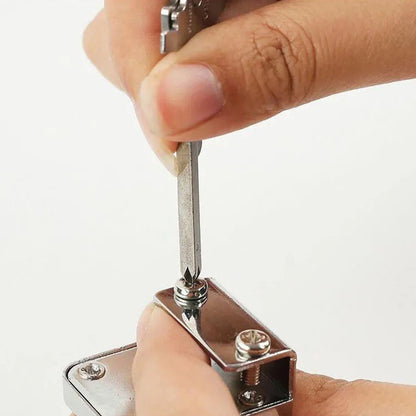 Utili Key Shape Mini Multi Tool Multipurpose Knife Opener Screwdriver Ring Keychain Pocket Survive Edc Gear Utility Pocket Kit