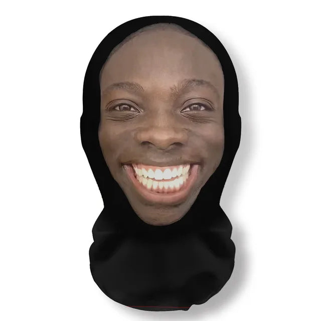 Realista kanye west travis scott mclovin máscara rosto cheio rapper superbad máscara engraçado traje cosplay adulto
