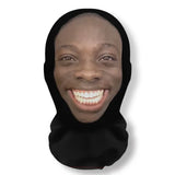 Realista kanye west travis scott mclovin máscara rosto cheio rapper superbad máscara engraçado traje cosplay adulto