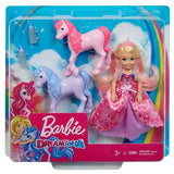 Genuine Barbie Doll Dreamtopia Chelsea Toys for Girls Children Gift Beautiful Princess Baby Doll Toys Unicorn Accessories