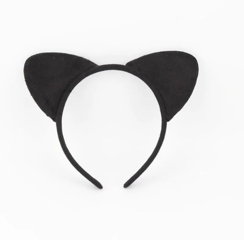 Animal Cat Tiger Cosplay Costume for Boys Girls Headband Clothes Shoes Tail Tutu Skirt Gloves Set for Kids School Performance