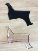 Men Beard Styling Template Stencil Beard Comb Fits All-In-One Beard Shaping Tool Barber Supplies Professional Beard Accessories