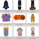 Baby Teething Toys Silicone Chew Teether Teethers for Babies Development Baby Rattle Newborn Infant Sensory Baby Toys 0-3-6-12 M