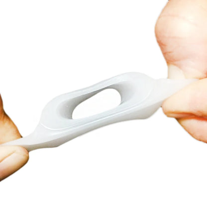 2pcs Soft Silicone Gel Toe Separator Hallux Valgus Bunion Spacers 0verlapping Toes Thumb Corrector Foot Care Tool C1587 2pcs So