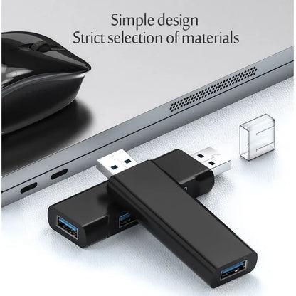 USB 3.0 Hub USB Hub 2.0 Multi USB Splitter Hub Use Power Adapter 3 Port Multiple Expander 2.0 USB 3.0 Hubfor PC