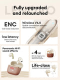 Original Lenovo LE230 New Bluetooth Earphones Wireless Headset TWS Touch Control Earbuds Hifi Headphone Waterproof Mic Earbuds