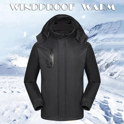 Winter Coat For Women Ski Jacket Warm Winter Snow Coat Mountain Windbreaker Hooded Raincoat Jacket Outdoor Windproof Jacket Mont