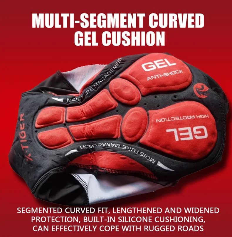 Cycling Pants Man MTB Cyklopedia Shorts Professional Sports Gel Lycra Summer Bicycle Clothing Maillot Bike Accessories