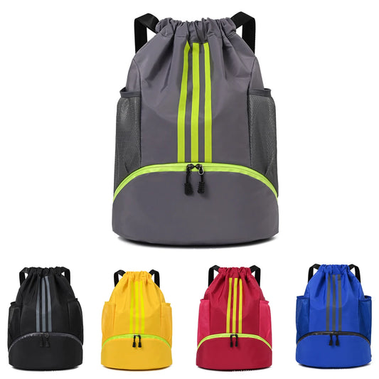 Large capacity sports, fitness, dry and wet separation, lightweight and versatile travel, basketball storage, backpack-LJX