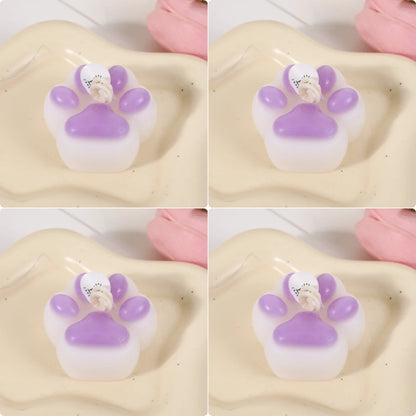 1pc/4pc Cat Paw Design Scented Candle ,For Birthday, Valentine's Day, Diy Home Decoration, party decoration, wedding souvenirs