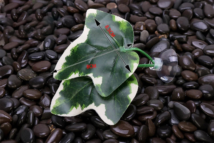 1pcs Fish Tank Artificial Leaf Fish Rest Bed Decor Aquarium Decoration Floating Bed Leaf Hammock FightingPerch Betta Spawning