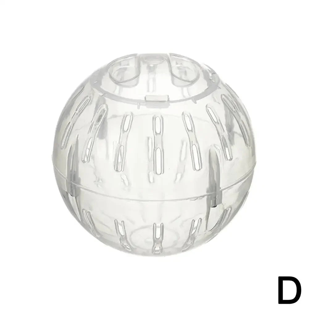 Transparent Acrylic Hamster Exercise Wheel Escape Proof Small Safe Portable Lightweight Multi Activity Pet Cage Design P5F9